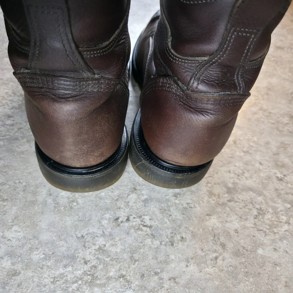 Red Wing 2412 Gore-Tex Waterproof Steel Toe Brown Work Boots Mens‎ Size 10